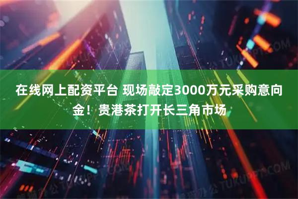 在线网上配资平台 现场敲定3000万元采购意向金！贵港茶打开长三角市场